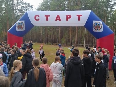 Районный осенний кросс.