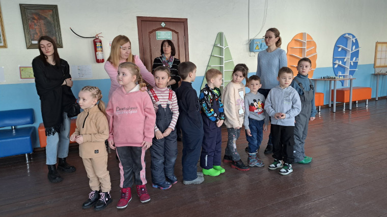Встреча с будущими первоклассниками.